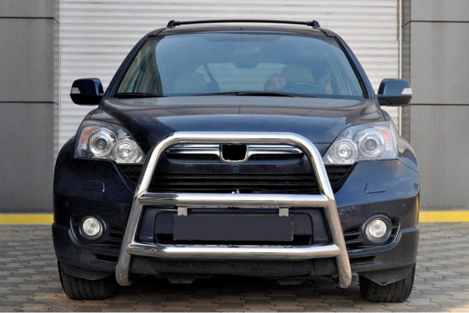 Honda CRV 2007-2011 гг. Кенгурятник WT018 (нержавейка) Image
