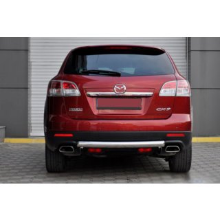 Задняя дуга AK002 (нерж. сталь) Mazda CX-9 2007-2016 гг. фото 1