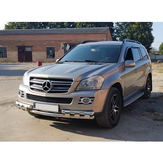 Передняя Дуга ST015 (Нержавейка) Mercedes GL class X164 2006-2012 гг. фото 4