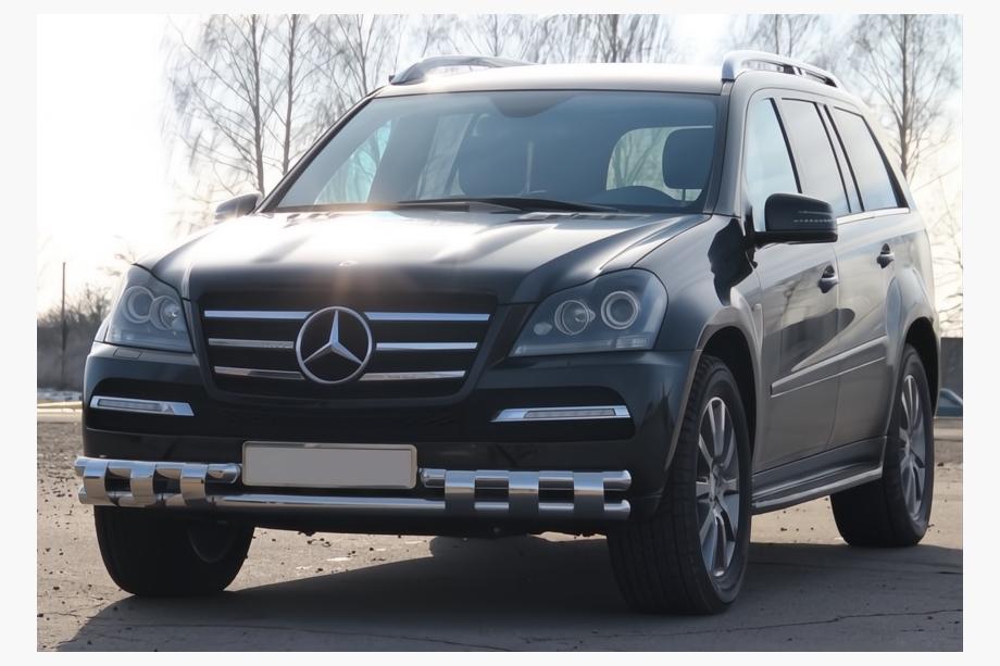Mercedes GL class X164 2006-2012 гг. Передняя Дуга ST015 (Нержавейка) Image
