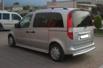 Mercedes Vaneo W414 2001-2005 гг. Задняя дуга нержавеющая фото 1