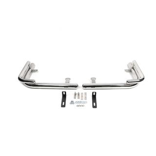 Задние уголки AK003-Double (2 шт, нержавейка) Mercedes Vito W639 2004-2014 гг. фото 2