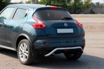 Nissan Juke 2010-2019 гг. Задняя дуга AK007 (нерж сталь) фото 4