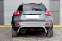 Nissan Juke 2010-2019 гг. Задняя дуга AK007 (нерж сталь) фото 3