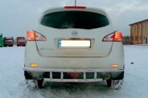 Nissan Murano 2008-2014 гг. Задняя дуга AK Нержавейка фото 2