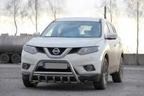 Nissan X-trail T32/Rogue 2014-2021 гг. Кенгурятник WT003 (нержавейка) фото 3