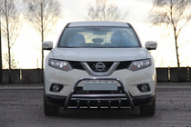 Nissan X-trail T32/Rogue 2014-2021 гг. Кенгурятник WT003 (нержавейка) фото 4