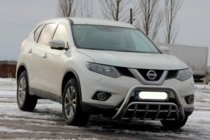 Nissan X-trail T32/Rogue 2014-2021 гг. Кенгурятник WT002 (Нержавейка) фото 3