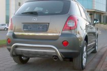 Opel Antara 2006-2017 гг. Задняя дуга AK007-1 (нержавейка) фото 1