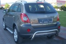 Opel Antara 2006-2017 гг. Задняя дуга AK007-1 (нержавейка) фото 3