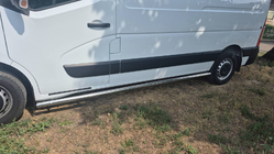 Renault Master 2011-2023 гг. Боковые трубы BB002 (2 шт., нержавейка) фото 10