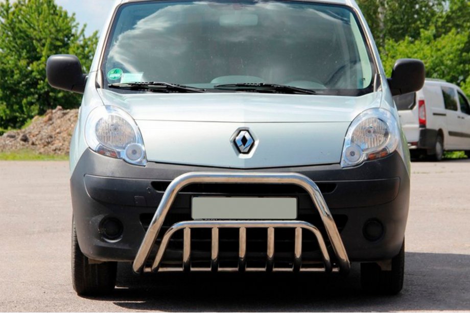 Renault Kangoo 2008–2020 гг. Передний Защитный Дуга WT002 (Нержавейка) Image