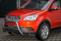 SsangYong Korando 2010-2019 гг. Кенгурятник WT005 (нержавейка) фото 2