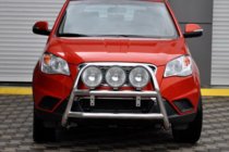 SsangYong Korando 2010-2019 гг. Кенгурятник WT018 (нержавейка) фото 3