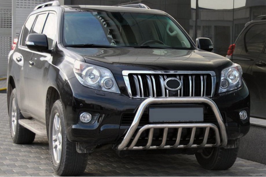 Toyota Land Cruiser Prado 150 2009-2023 гг. Кенгурятник WT002 (Нержавейка) Image