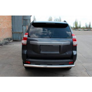 Задняя дуга AK002 (нержавейка) Toyota Land Cruiser Prado 150 2009-2023 гг. фото 3