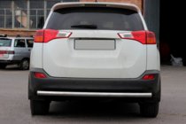 Toyota Rav 4 2013-2018 гг. Задняя дуга AK002 (нержавейка) фото 6