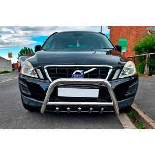 Кенгурятник WT003 (нержавейка) Volvo XC60 2009-2017 гг. фото 2