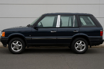 Range Rover II P38A 1997-2002 гг. Накладки на дверные стойки из нержавеющей стали (6 шт) фото 1