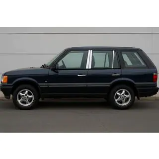Накладки на дверные стойки из нержавеющей стали (6 шт) Range Rover II P38A 1997-2002 гг. фото 1