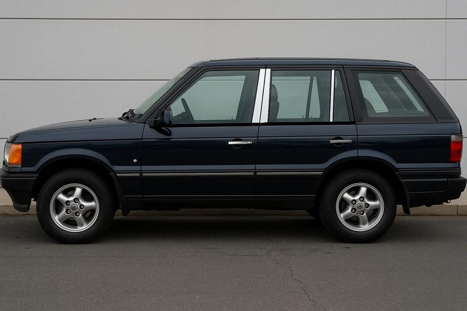Range Rover II P38A 1997-2002 гг. Накладки на дверные стойки из нержавеющей стали (6 шт) Image
