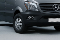 Mercedes Sprinter W906 2006–2018 гг. Хромированные Накладки на Противотуманные Фары 2013↗ (2 шт., Нержавейка) фото 1