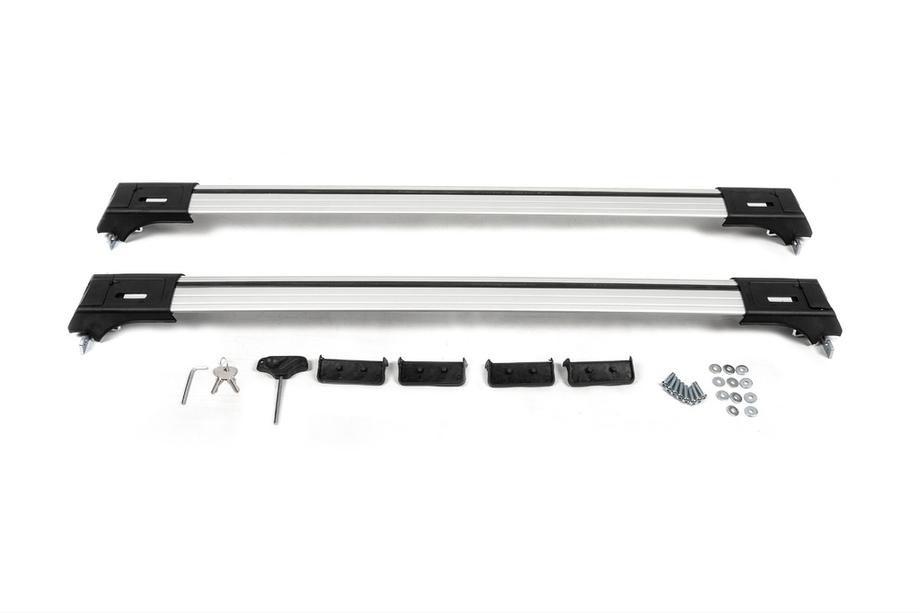 Honda CRV 2012-2016 гг. Поперечные дуги на интегрированные рейлинги Skybar Special (2 шт) Черный Фото 7