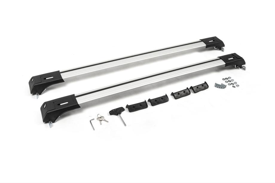 Honda CRV 2012-2016 гг. Поперечные дуги на интегрированные рейлинги Skybar Special (2 шт) Черный Фото 8