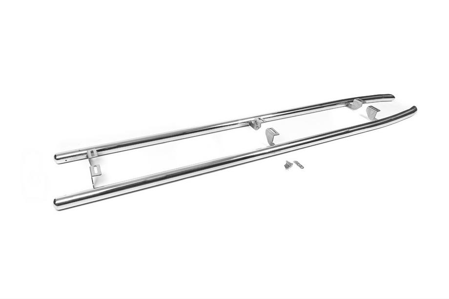 Toyota Land Cruiser 200 2007-2021 гг. Защита бокового порога BB004 (2 шт., нержавейка) Фото 5