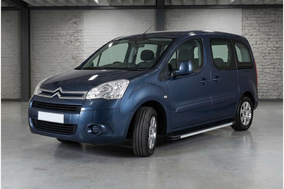 Citroen Berlingo 2008-2018 гг. Боковые Подножки Maya V1 (2 шт., Алюминий) Image