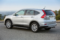 Honda CRV 2012-2016 гг. Боковые Подножки Maya V1 (2 шт., Алюминий) фото 1