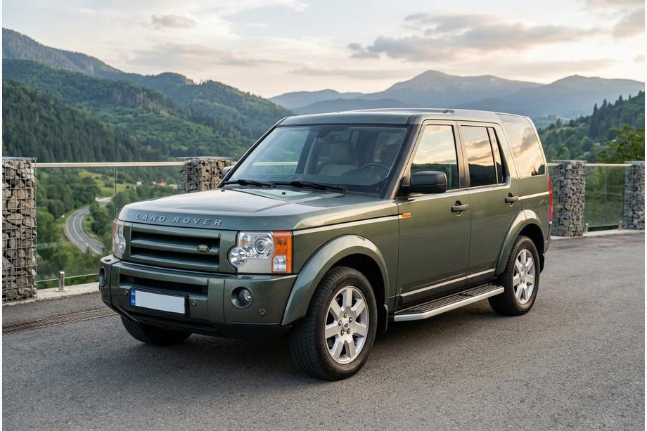 Land Rover Discovery III 2004–2009 гг. Боковые Подножки Maya V1 (2 шт., Алюминий) Image