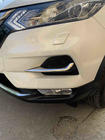 Nissan Qashqai 2014-2021 гг. Накладки на противотуманные фары (2017↗, нержавейка) Carmos - Турецкая Нержавеющая Сталь фото 2