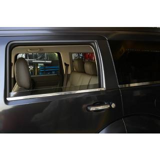 Накладки на дверные ручки из нержавеющей стали Dodge Nitro 2006-2011 гг. фото 2