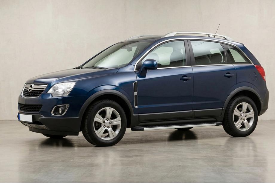 Opel Antara 2006-2017 гг. Боковые Подножки Maya V1 (2 шт., Алюминий) 2016-2018 Image