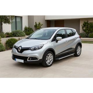 Боковые Подножки Maya V1 (2 шт., Алюминий) Renault Captur 2013-2019 гг. фото 1