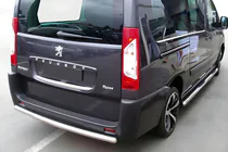 Citroen Jumpy 2007–2017 гг. Задняя дуга (нержавейка) фото 1