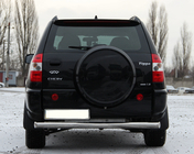 Chery Tiggo 1 2005-2016 гг. Задняя дуга Нержавейка d60 фото 1