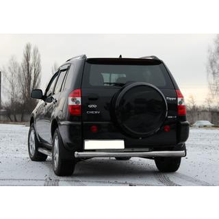 Задняя дуга Нержавейка Chery Tiggo 1 2005-2016 гг. фото 2