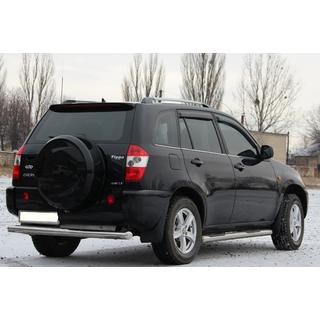 Задняя дуга Нержавейка Chery Tiggo 1 2005-2016 гг. фото 3