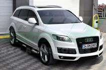 Audi Q7 2005-2015 гг. Боковые трубы (2 шт., нержавейка) фото 2