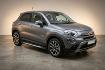 Fiat 500X 2014-2024 гг. Боковые Подножки Sunrise (2 шт., Алюминий) фото 1
