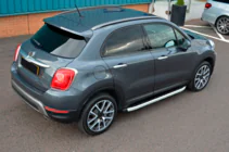 Fiat 500X 2014-2024 гг. Боковые Подножки Fullmond (2 шт., Алюминий) фото 5