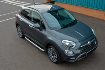 Fiat 500X 2014-2024 гг. Боковые Подножки Fullmond (2 шт., Алюминий) фото 3