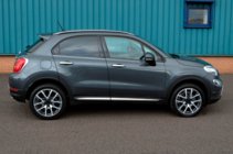 Fiat 500X 2014-2024 гг. Хромированные молдинги на двери (4 шт) фото 5
