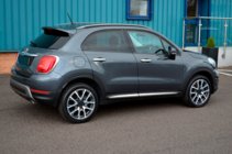 Fiat 500X 2014-2024 гг. Хромированные молдинги на двери (4 шт) фото 4