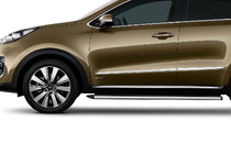 Kia Sportage 2015-2021 гг. Дверные Молдинги Нержавеющая Сталь (4 шт) фото 3
