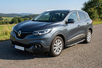 Renault Kadjar 2015-2022 гг. Боковые пороги RedLine V1 (2 шт., алюминий) фото 1