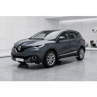 Боковые Подножки Rainbow (2 шт., Алюминий) Renault Kadjar 2015-2022 гг. фото 1