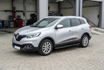 Renault Kadjar 2015-2022 гг. Боковые Подножки Tayga Black (2 шт., Алюминий) фото 1